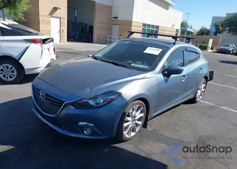 2015 Mazda Mazda3 S Grand Touring from USA, damaged, VIN JM1BM1M35F1238288